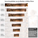 Mobile Preview: Küchenrückwand Folie Nachtspaziergang mit Blick auf Brooklyn Höhe 51cm