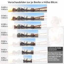 Mobile Preview: Küchenrückwand Folie moderne Stadt Brücke Höhe 80cm