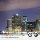 Mobile Preview: Küchenrückwand Folie Stadt bei Nacht Detailbild 2