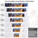 Mobile Preview: Küchenrückwand Folie Big City Höhe 60cm