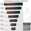 Mobile Preview: Küchenrückwand Folie Bosporus - Nächtliche Brückenpracht für Ihre Küche Höhe 60cm