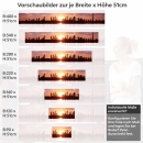 Mobile Preview: Küchenrückwand Folie Dubai - Elegante Silhouetten für Ihre Küche Höhe 51cm
