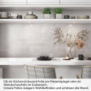 Mobile Preview: Küchenrückwand Folie Betonoptik - Modern und stilvoll Artikelbild 1