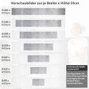 Mobile Preview: Küchenrückwand Folie Betonstruktur Höhe 51cm