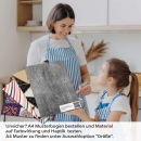 Mobile Preview: Küchenrückwand Folie Sichtbetonoptik - Zeitlos & Modern A4 Muster