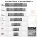 Mobile Preview: Küchenrückwand Folie Sichtbetonoptik - Zeitlos & Modern Höhe 60cm