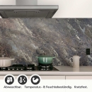 Mobile Preview: Küchenrückwand Folie Rustikale Betonoptik - Natürliches Wanddesign Detailbild 1