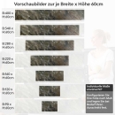 Mobile Preview: Küchenrückwand Folie Erdige Betonoptik - Natürlich und stilvoll Höhe 60cm