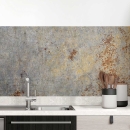 Mobile Preview: Küchenrückwand Folie Vintage Beton & Rost - Zeitloser Charme Hauptbild 1