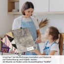 Mobile Preview: Küchenrückwand Folie Gealterter Beton - Der perfekte Industrial-Look A4 Muster