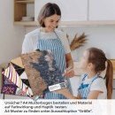 Mobile Preview: Küchenrückwand Folie Antike Steinoptik - Farbspiel in Erdtönen A4 Muster