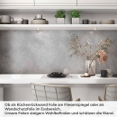 Mobile Preview: Küchenrückwand Folie Beton Optik - Betoncharme für Ihre Traumküche Artikelbild 1