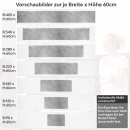 Mobile Preview: Küchenrückwand Folie Beton Optik - Betoncharme für Ihre Traumküche Höhe 60cm