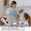 Mobile Preview: Küchenrückwand Folie Rustikale Beton Wand Grunge A4 Muster