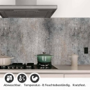 Mobile Preview: Küchenrückwand Folie Rustikale Beton Wand Grunge Detailbild 1
