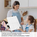Mobile Preview: Küchenrückwand Folie Fliesenoptik - Perfekte Alternative zu echten Fliesen A4 Muster