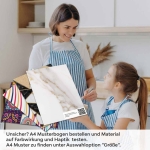 Mobile Preview: Küchenrückwand Folie Marmoroptik mit Goldakzenten A4 Muster