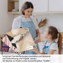 Mobile Preview: Küchenrückwand Folie Exklusiver Marmorlook - Luxuriöse Küchengestaltung A4 Muster