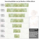 Mobile Preview: Küchenrückwand Folie Marmor in sanftem Grün Höhe 60cm