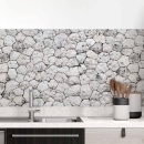 Mobile Preview: Küchenrückwand Folie Landhausstil Steinoptik Hauptbild 1