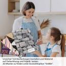 Mobile Preview: Küchenrückwand Folie traditionelle Steinmauer A4 Muster