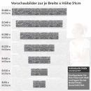Mobile Preview: Küchenrückwand Folie traditionelle Steinmauer Höhe 51cm