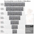 Mobile Preview: Küchenrückwand Folie traditionelle Steinmauer Höhe 80cm
