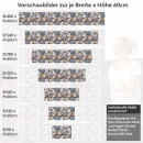 Mobile Preview: Küchenrückwand Folie Mediterranes Mauerwerk Höhe 60cm