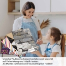 Mobile Preview: Küchenrückwand Folie abgenutztes Mauerwerk - Loft-Feeling in Ihrer Küche A4 Muster
