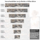 Mobile Preview: Küchenrückwand Folie abgenutztes Mauerwerk - Loft-Feeling in Ihrer Küche Höhe 60cm