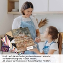 Mobile Preview: Küchenrückwand Folie verwitterte Wand - Used-Look für die Küche A4 Muster