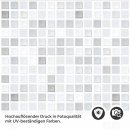 Mobile Preview: Küchenrückwand Folie Minimalistische Mosaikfliesen Detailbild 2
