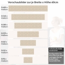 Mobile Preview: Küchenrückwand Folie Beige Mosaikoptik Höhe 60cm