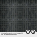 Mobile Preview: Küchenrückwand Folie Dunkles Fliesenmosaik Detailbild 2