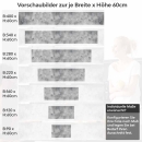 Mobile Preview: Küchenrückwand Folie raue Putzoptik - Urbane Wandgestaltung Höhe 60cm