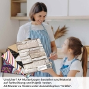 Mobile Preview: Küchenrückwand Folie Schieferstein Cremebeige A4 Muster