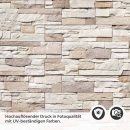 Mobile Preview: Küchenrückwand Folie Schieferstein Cremebeige Detailbild 2