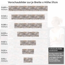 Mobile Preview: Küchenrückwand Folie Rustikale Schieferstein Optik Höhe 51cm
