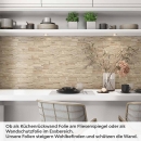 Mobile Preview: Küchenrückwand Folie Schieferstein Sandstein Optik Artikelbild 1
