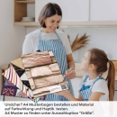 Mobile Preview: Küchenrückwand Folie Steinwand Schiefersteinoptik A4 Muster