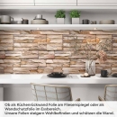Mobile Preview: Küchenrückwand Folie Steinwand Schiefersteinoptik Artikelbild 1