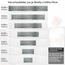 Mobile Preview: Küchenrückwand Folie Schieferstein - Steinoptik in Anthrazitgrau Höhe 51cm