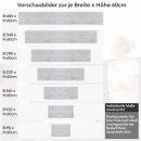 Mobile Preview: Küchenrückwand Folie Schmale Ziegelsteine - Zeitloses Ambiente Höhe 60cm
