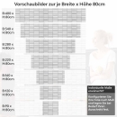 Mobile Preview: Küchenrückwand Folie Dezente Kachelmuster - Modernität für Ihre Wände Höhe 80cm