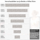 Mobile Preview: Küchenrückwand Folie Vintage Ziegeloptik Höhe 51cm