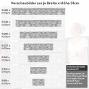 Mobile Preview: Küchenrückwand Folie Antike Backstein Struktur Höhe 51cm