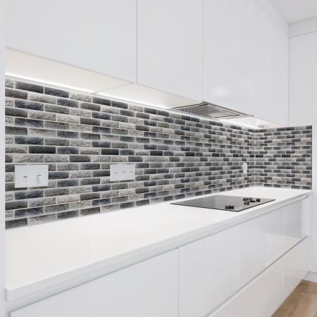 Küchenrückwand Folie Moderne Ziegelwand Artikelbild 2