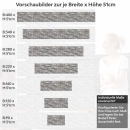 Mobile Preview: Küchenrückwand Folie Mauerziegel - Industrial-Stil für Ihre Küche Höhe 51cm