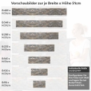 Mobile Preview: Küchenrückwand Folie Klassische Klinker Steinoptik Höhe 51cm