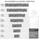 Mobile Preview: Küchenrückwand Folie Mauerziegel - Steinwand für den Fliesenspiegel Höhe 51cm